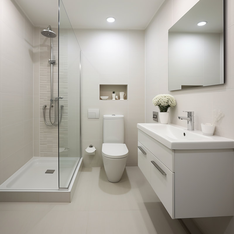 professional fitted ensuite bathroom